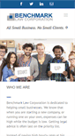 Mobile Screenshot of benchmarklaw.ca